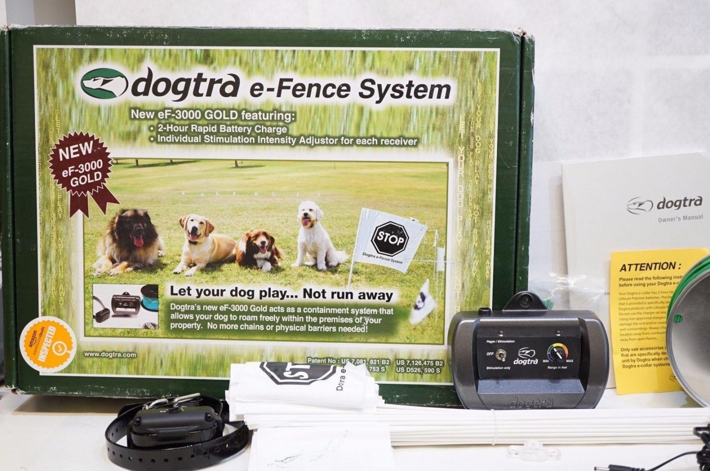 Elektronický neviditeľný plot Dogtra eF-3000 Gold