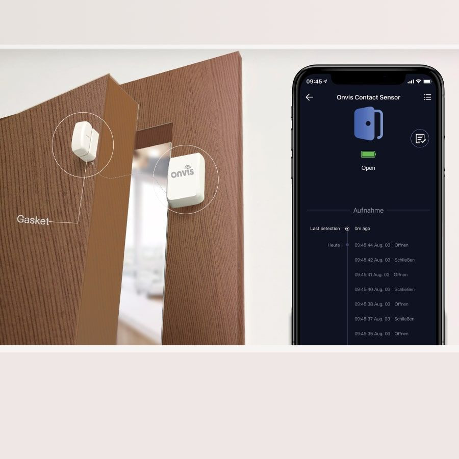 Magnetický senzor na dvere /okná ONVIS - HomeKit, BLE 5.0