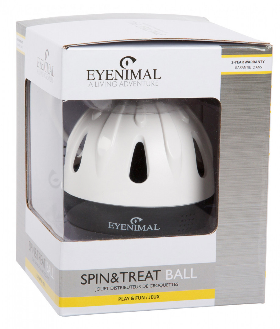 Hračka pre mačky Eyenimal Spin & Treat Ball