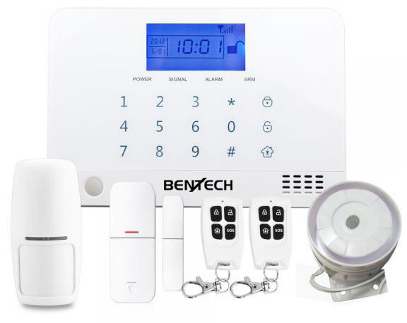 Bezdrôtový GSM alarm BENTECH G02 - CZ jazyk