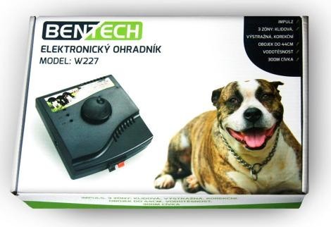 Elektronický neviditeľný ohradník BENTECH W227