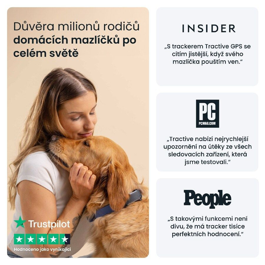 Tractive GPS DOG 6 lokátor pre psov