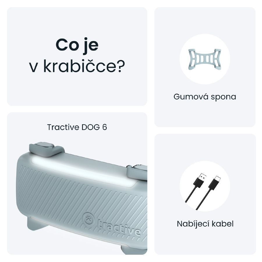 Tractive GPS DOG 6 lokátor pre psov