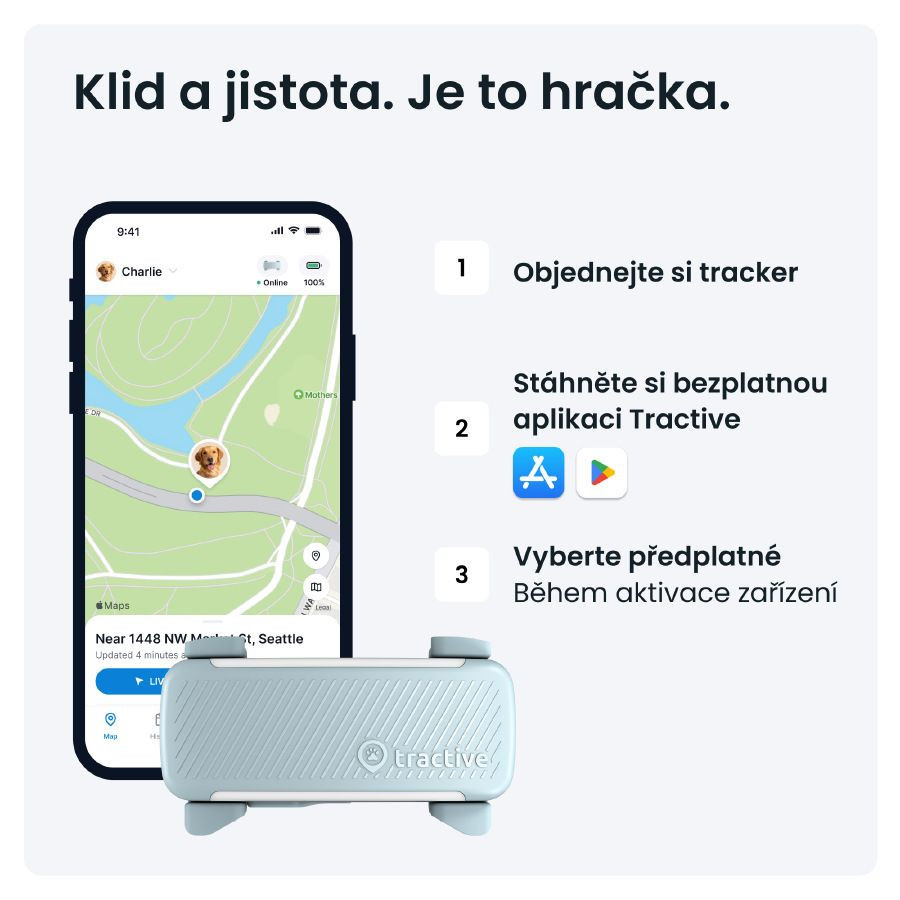 Tractive GPS DOG 6 lokátor pre psov