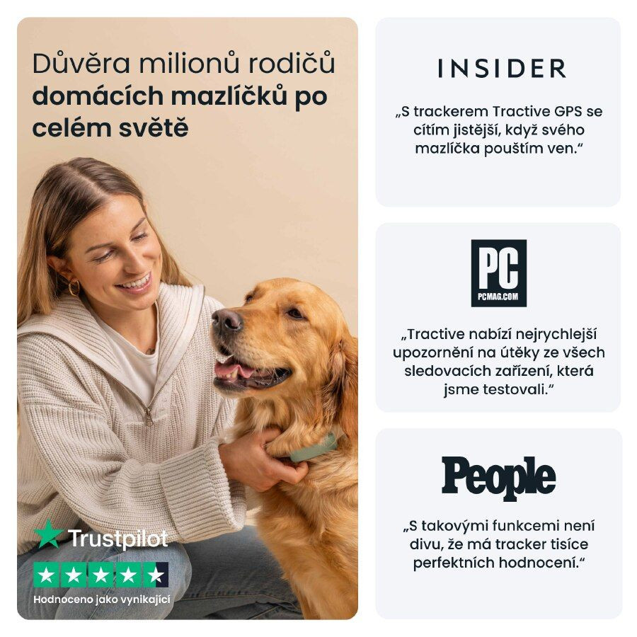 Tractive GPS DOG 6 lokátor pre psov