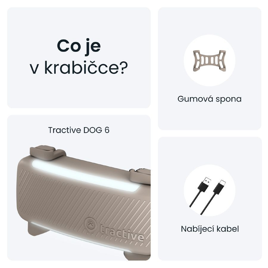 Tractive GPS DOG 6 lokátor pre psov