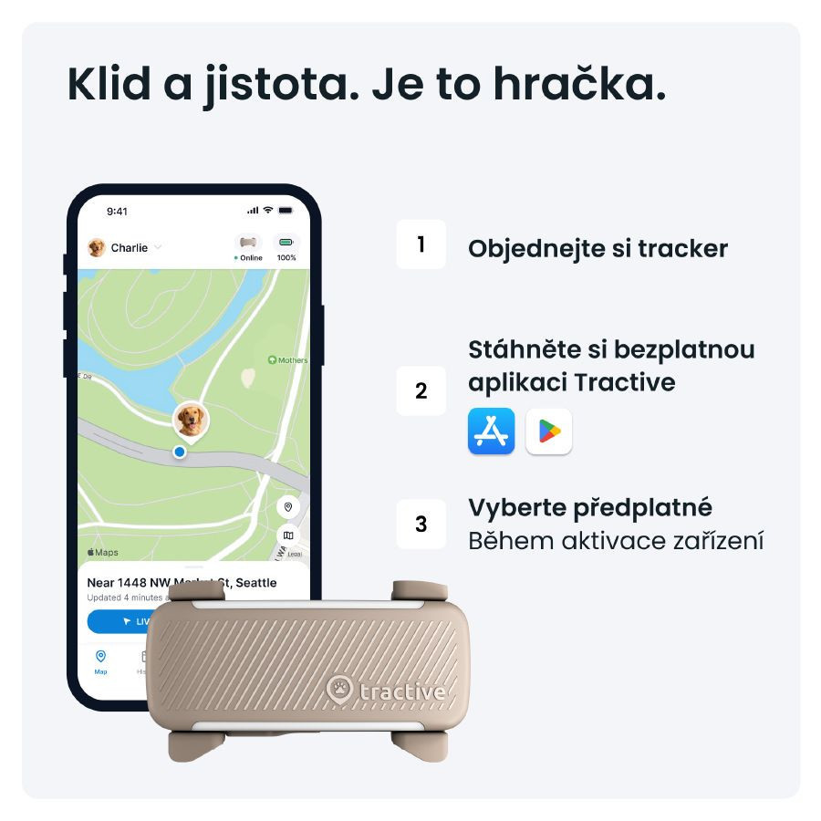 Tractive GPS DOG 6 lokátor pre psov