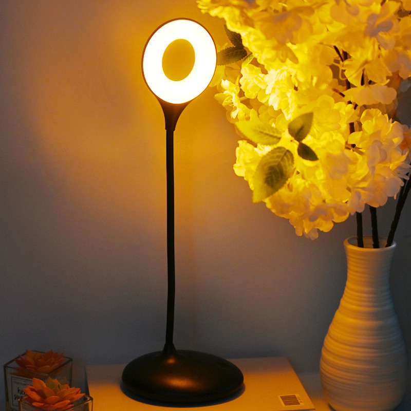 LED lampička na čítanie bez modrej zložky LuDream Aura - Amber/Black