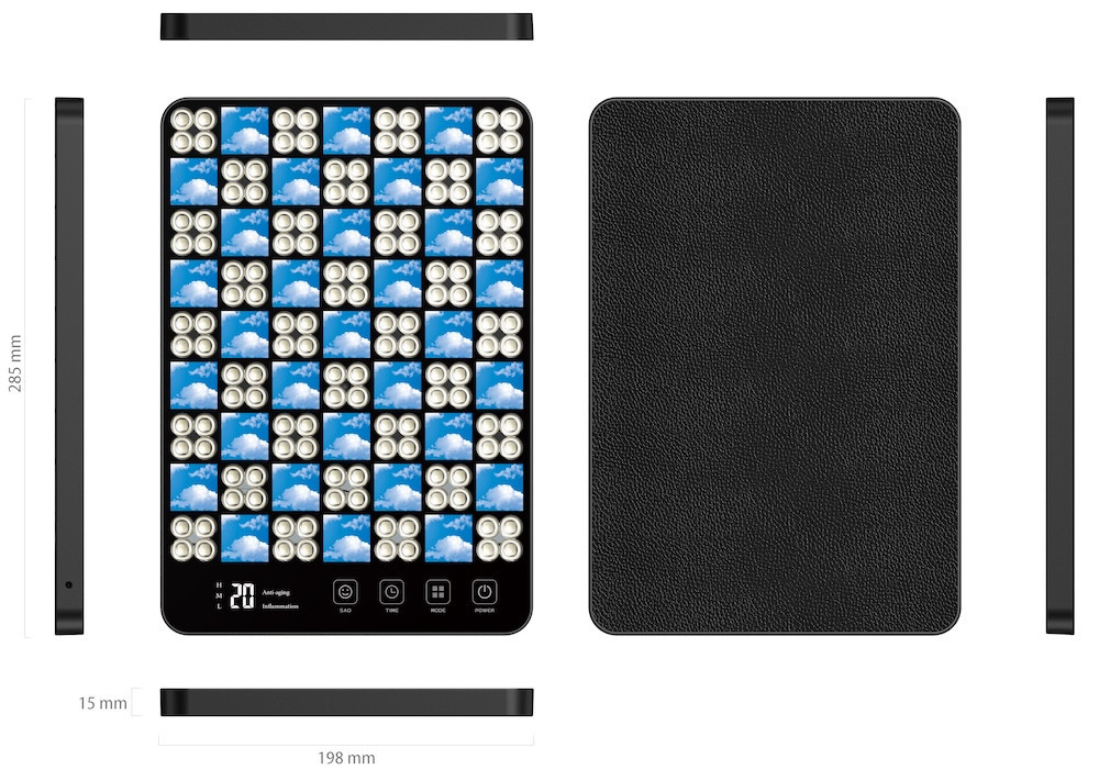 LED lampa pre svetelnú terapiu LuDream Vitalis