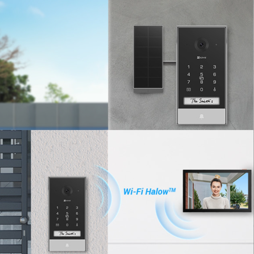 Chytrý domáci videovrátnik s Wi-Fi Ezviz EP7
