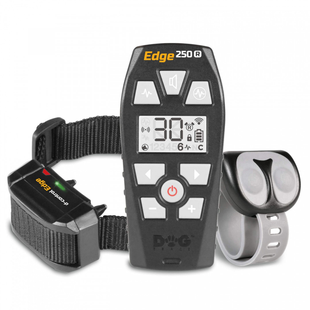 Elektronický výcvikový obojok Dogtrace d-control Edge 250R s prstienkovým ovládačom